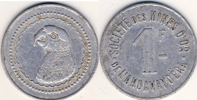 Madagascar Token Andavakoera 1 Fr 1920.jpg