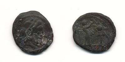 Victoriatus anonym Rom nach 211 v. Chr. (antike Fälschung).jpg