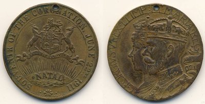 RSA Medaille Natal Coronation 1911 afr.jpg
