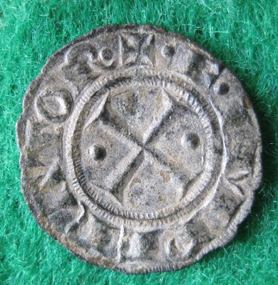 1197-1250 Friedrich II. Denar 1236 Brindisi, Sp (1).JPG