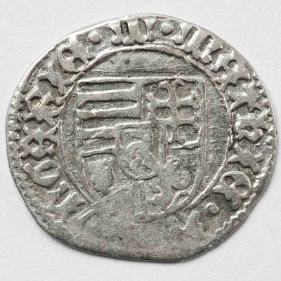Denar Matthias Corvinus 1458-1490 unediert AV.JPG