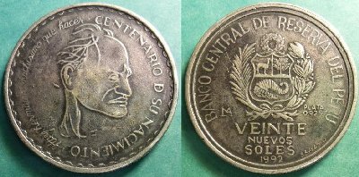 Peru César A. Vallejo 20 Soles.jpg