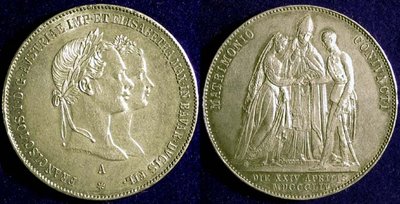 1 Gulden zur Vermählung 1854 A.jpg