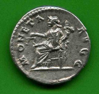 Denar Septimius Severus C. 342 Rv. MONETA AVGG. Moneta m. Waage u. Füllhorn.jpg