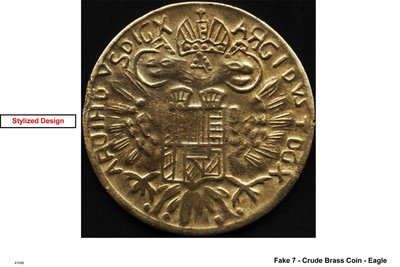 Fake 7 - Crude Brass Coin - Eagle LR.jpg