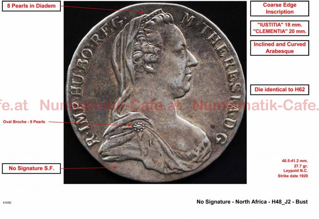 No Signature - North Africa - H48 J2 - Bust LR