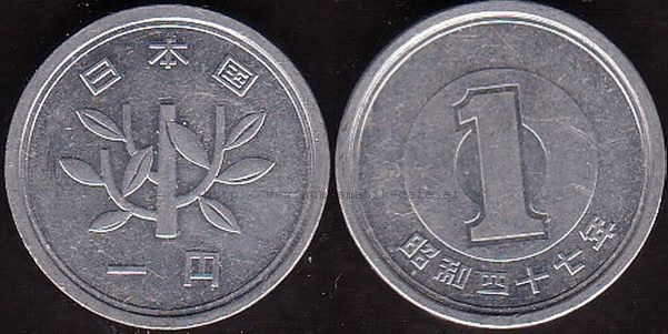 1 Yen 1972