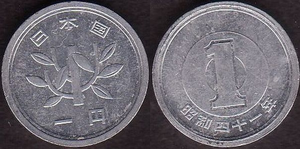 1 Yen 1966