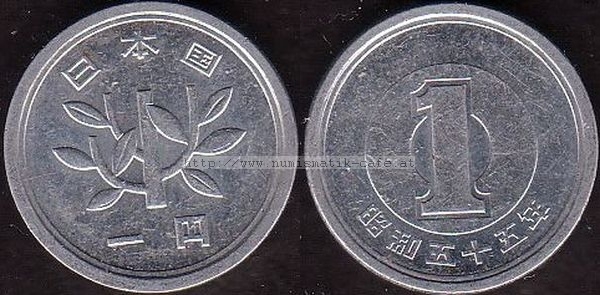 1 Yen 1980