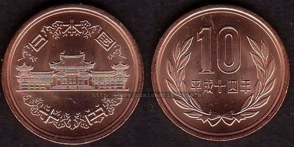 10 Yen 2002