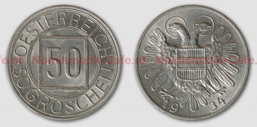 50 Groschen, 1934