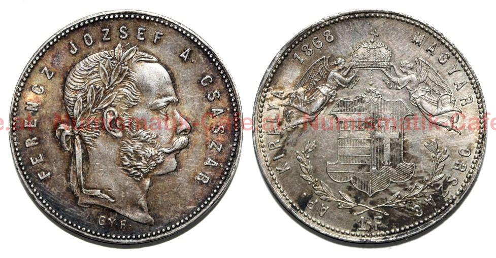 1 Forint 1868-GYF