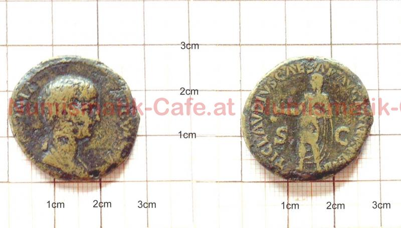 ANTONIA-Dupondius- RIC I[Claudius]/95