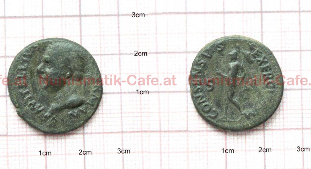 VITELLIVS - AS - TARRACO(?) -RIC I/40;Romanatic 2467