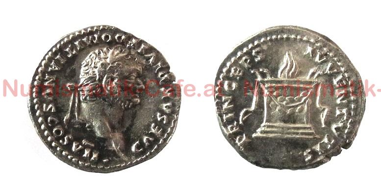 DOMITIANUS-Denar-ROMA -RIC II² [Titus] /266