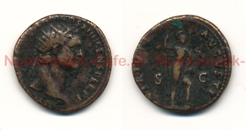 DOMITIANUS-Dupondius -ROMA- RICII² /664