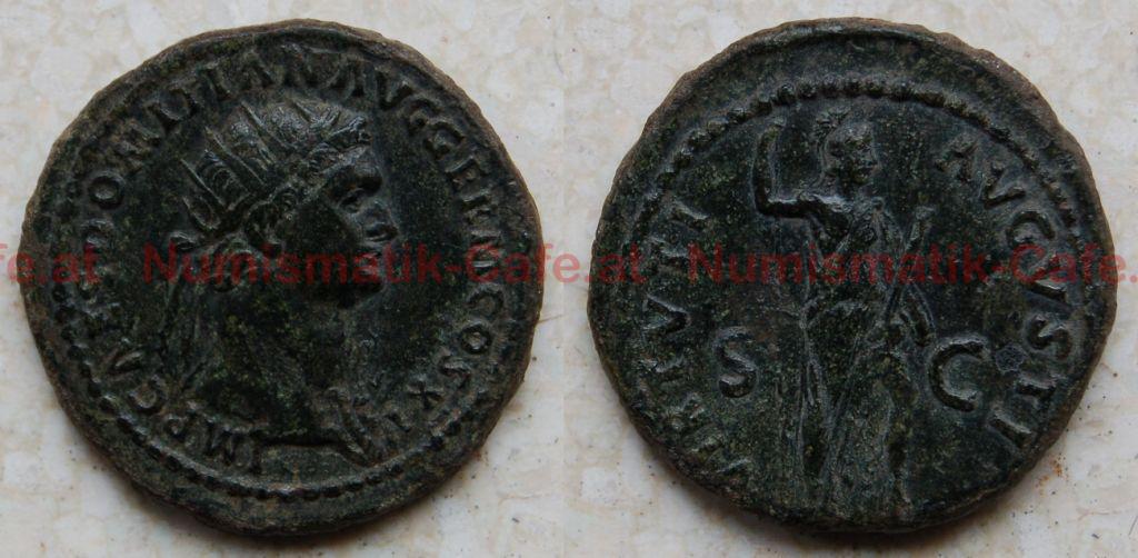 DOMITIANUS-Dupondius-ROMA-RIC II² /300