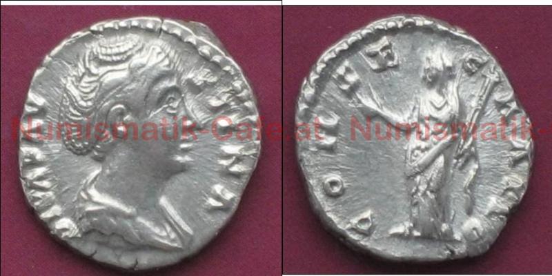 FAUSTINA MAIOR - Denar - RIC III[AntPius]/382b