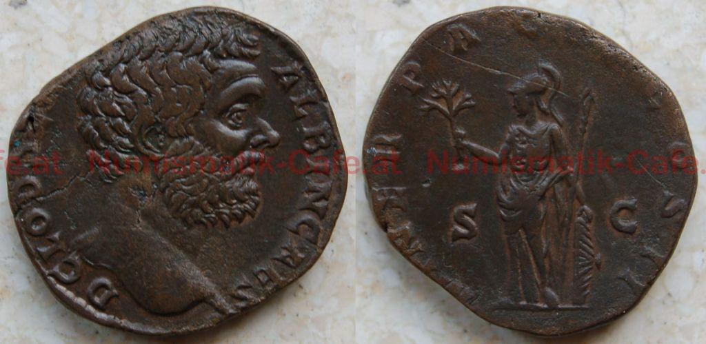 Clodius Albinus Sestertius