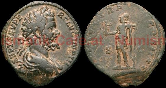 SEPTIMIUS SEVERUS-Sesterz-ROMA- RIC IV/I/673