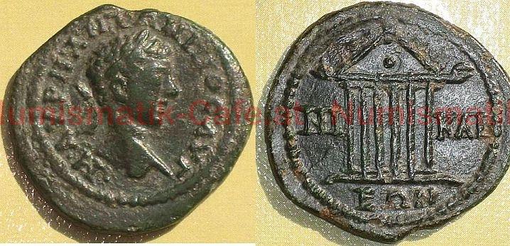 ELAGABALUS-AE26-BITHYNIA-NIKAIA - SNG Aulook 603 var