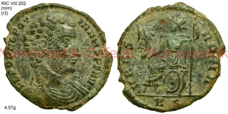 NEPOTIANUS - MAIORINA-ROMA-RIC VIII/202