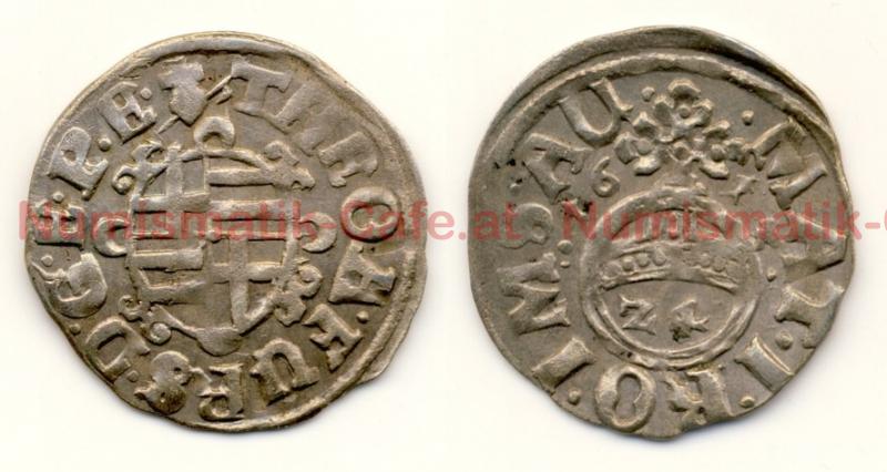 #S31Db 1 Reichsgroschen (1/24 Taler) 1613