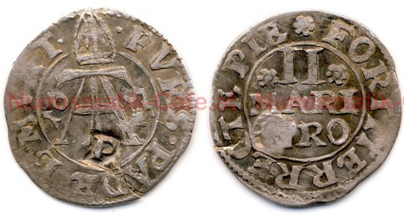 #S122A1b(P) 2 Mariengroschen (= 1/18 Taler) 1655