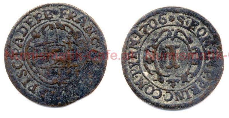 #S209Bc 1 Pfennig 1706