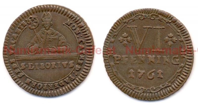 #S280Aa 6 Pfennig 1761