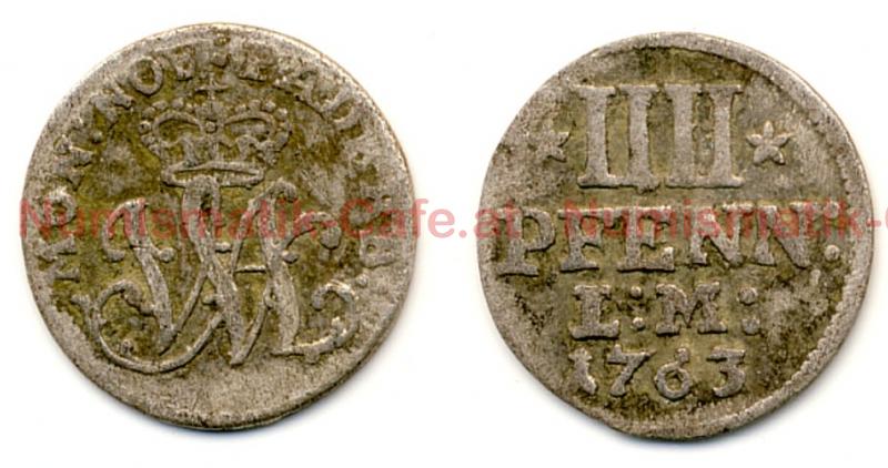 #S290Aa 4 Pfennig 1763