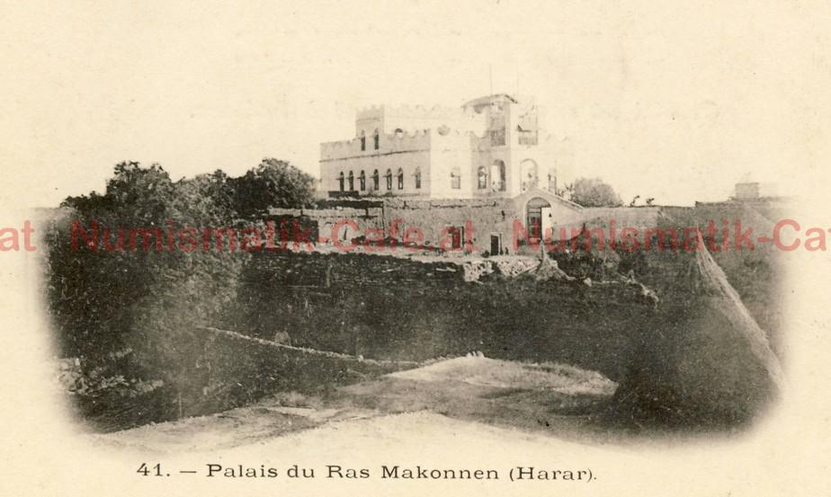 #M02 - Postkarte Harar Palast des Ras Makonnen