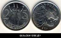 #DB13 - 25 Santim, EE 2000, Royal Canadian Mint