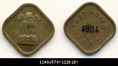 I. P. & T. Test Token 4934