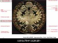 SF - Vienna - H62 J5PRGP - Approached Bars - Proof - Gold Plated - Eagle LR