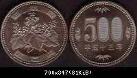 500 Yen 2001