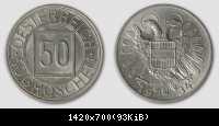 50 Groschen, 1934