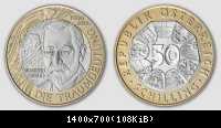 50 Schilling, 2000, Sigmund Freud