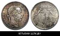 1 Forint 1868-GYF