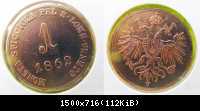 1 Soldo 1862 V (Venedig)