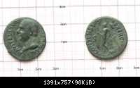 VITELLIVS - AS - TARRACO(?) -RIC I/40;Romanatic 2467