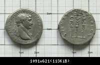 TRAIANUS - Tridrachme - CAPPADOCIA - CAESAREA