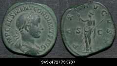 Gordianus III. Sesterz