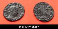 DELMATIUS - Follis - THESSALONIKA-RIC VII/201