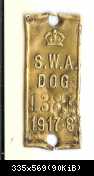 DSWA Hundemarke 1917-8