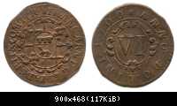 #S206Aa 6 Pfennig 1706