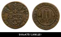 #S255Aa 3 Pfennig 1718