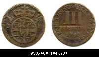 #S273Aa 3 Pfennig 1743