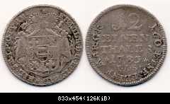 #S349 Aa 1/12 Reichstaler 1783