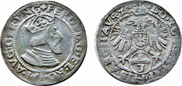 3 Kreuzer o.J. Hall   ss. RRR , 2,37g ,.JPG